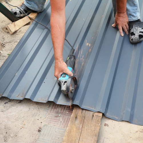 installing a metal roof