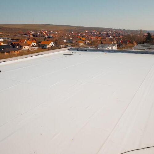 view of a silicone roof